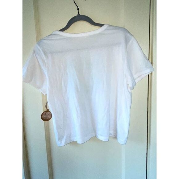 NWT Reduce Reuse Recycle Cropped Shirt - Picture 5 of 5